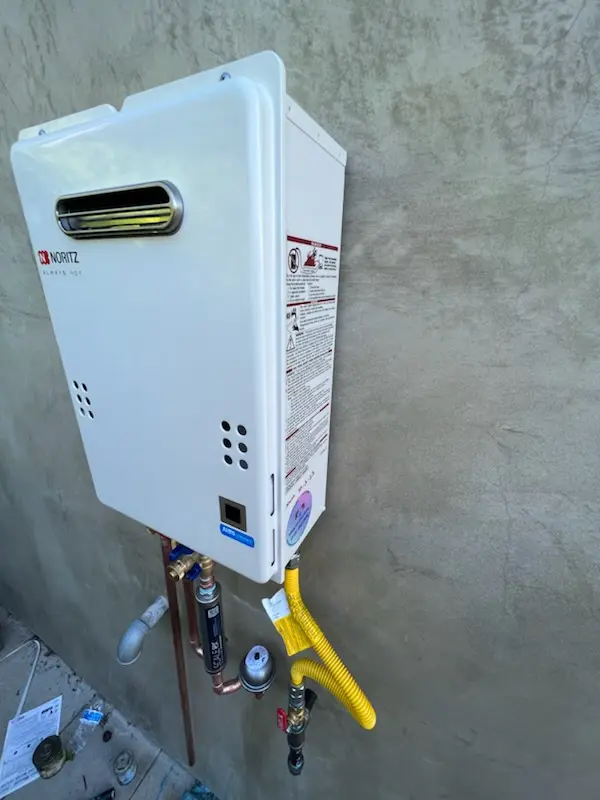 Tankless water heater installation for Fenton homes
